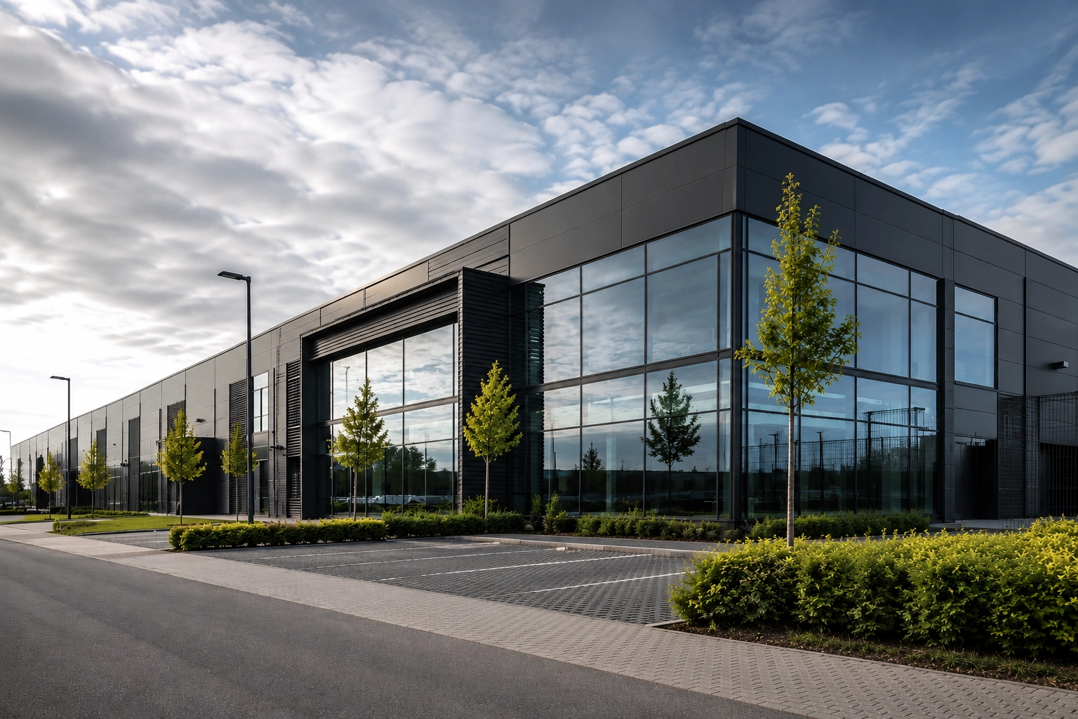 Moderne energieffektivt datacenter
