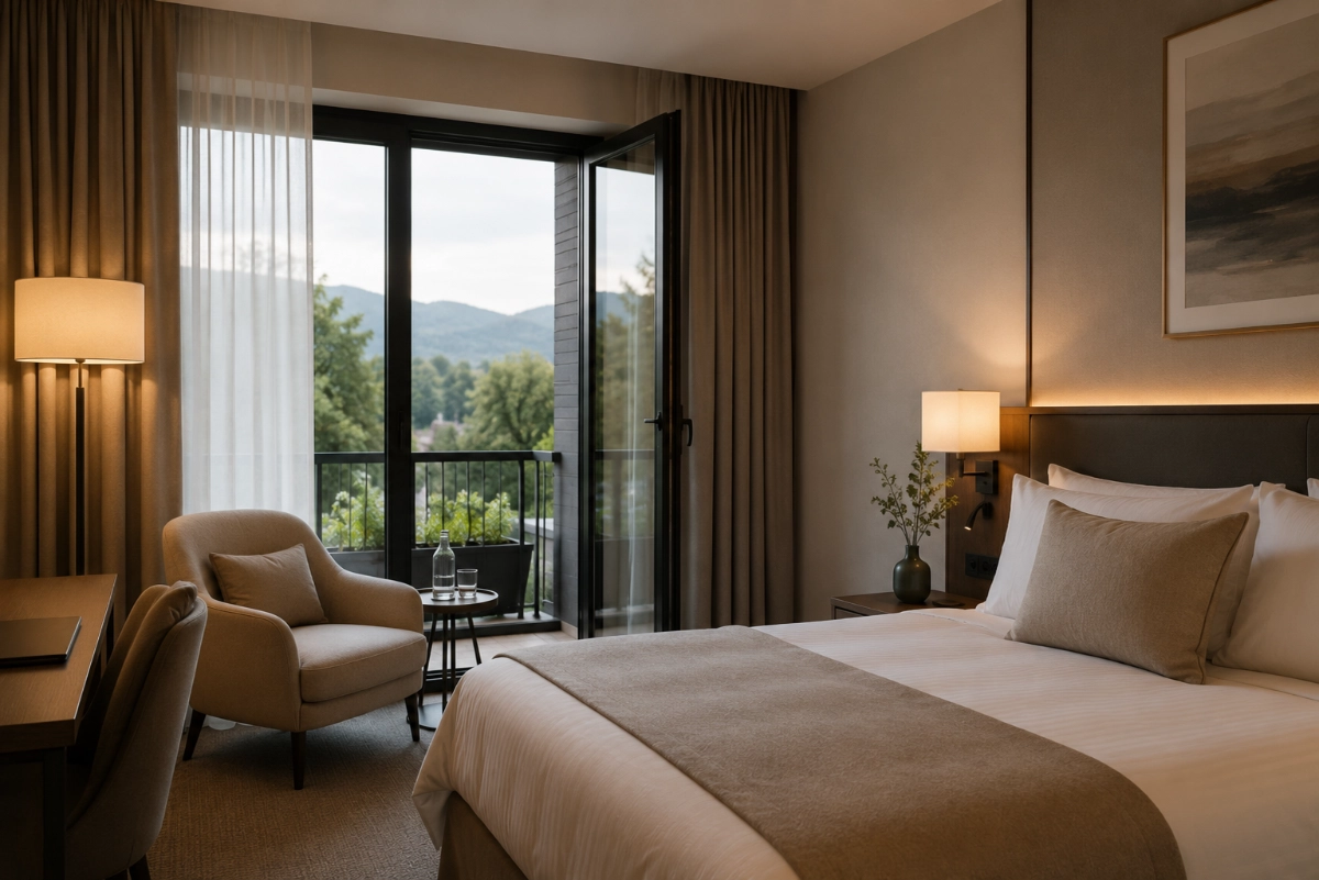 Hotel med moderne IT-løsninger