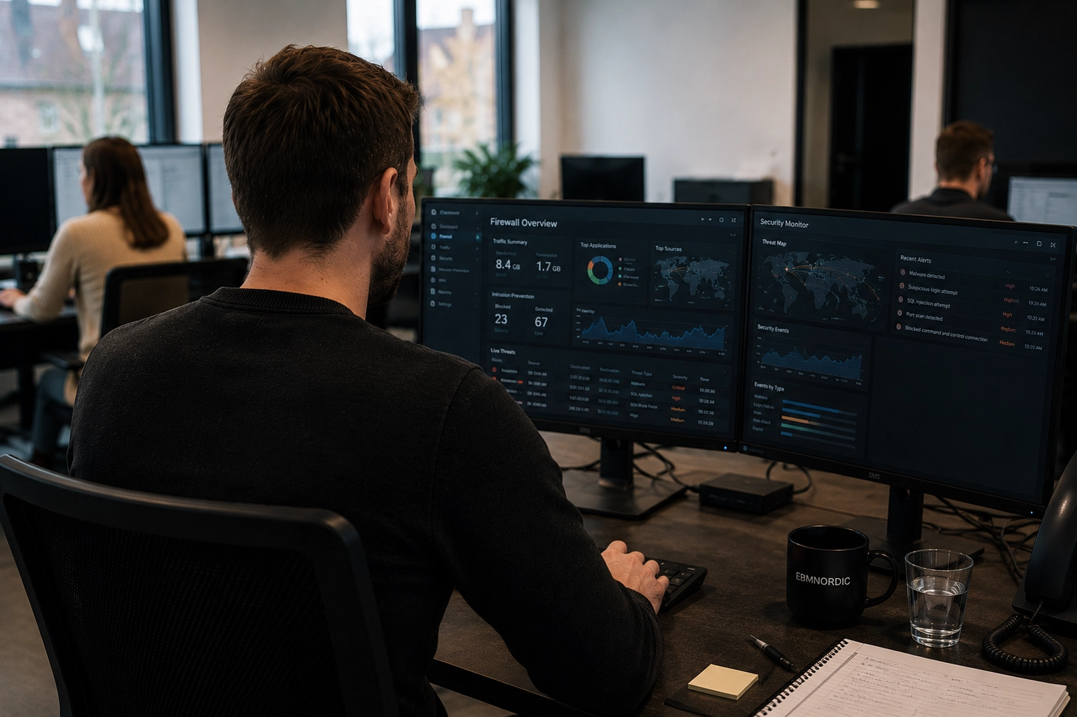 Kombinér VPS med firewall, backup og overvågning.